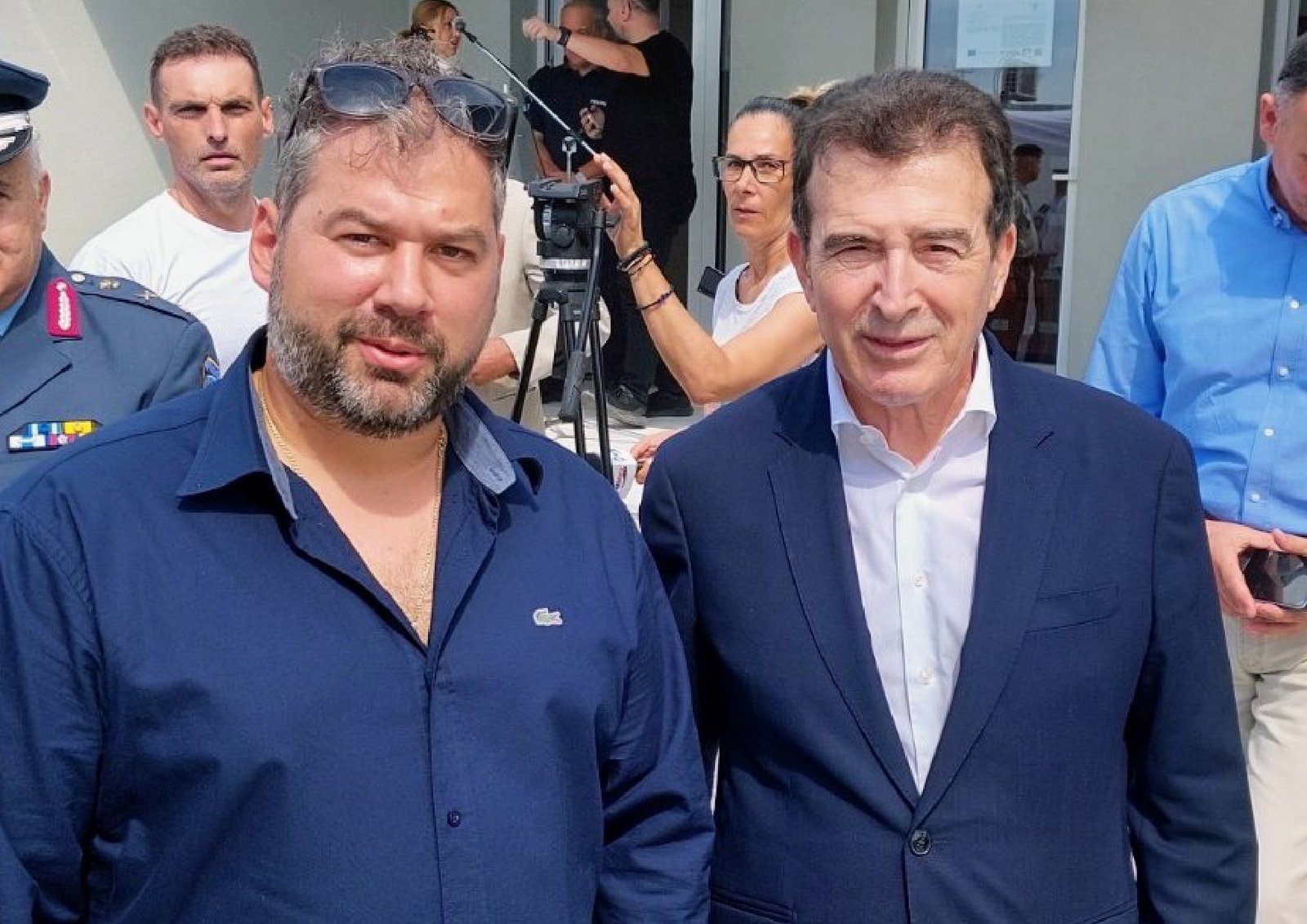 You are currently viewing Συνάντηση εκπροσώπων του Σωματείου Ειδικών Φρουρών Ανατολικής Μακεδονίας και Θράκης με τον Υπουργό Προστασίας του Πολίτη κ. Μιχάλη Χρυσοχοΐδη στον Έβρο.